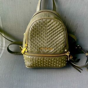 Michael kors mini studded backpack